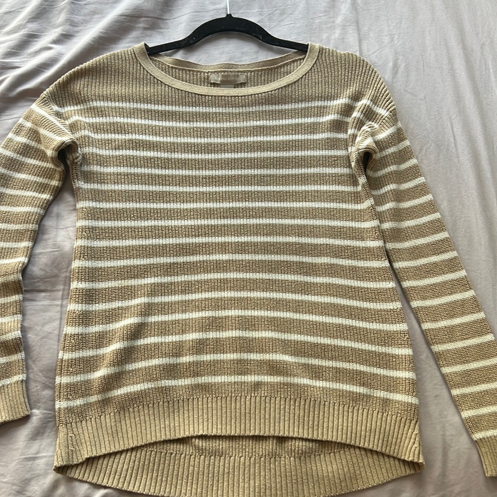 EUC Banana Republic striped sweater